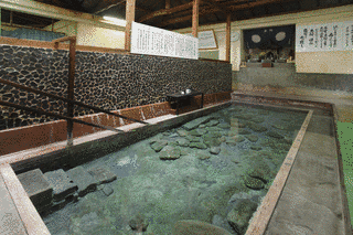 寒の地獄温泉の画像