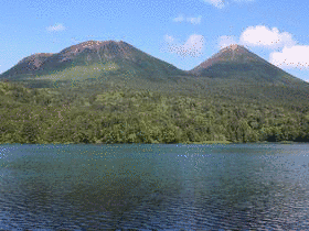 雄阿寒岳の画像