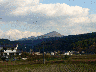 月出山岳の画像