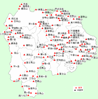 山梨百名山の画像