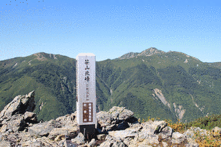 黒河内岳の画像