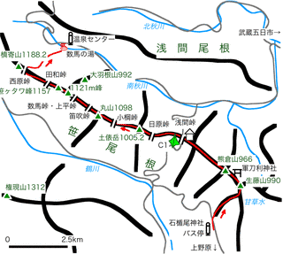笹尾根の画像