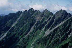 間ノ岳の画像