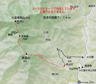 小津権現山の画像