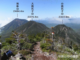 大真名子山の画像