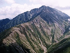 赤石岳の画像