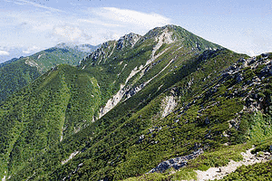空木岳の画像