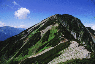 塩見岳の画像