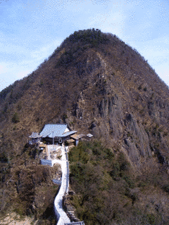 我拝師山の画像