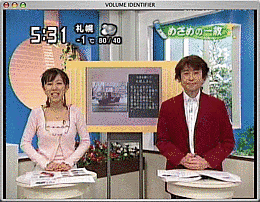 おはよう天気HTBの画像