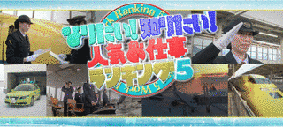 なりたい!知りたい!人気お仕事ランキングの画像