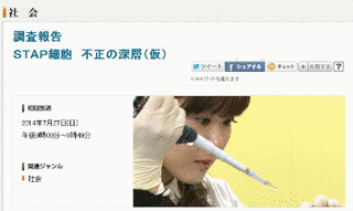 調査報告 STAP細胞 不正の深層の画像
