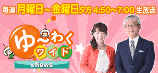 ゆ〜わくワイド&NEWSの画像