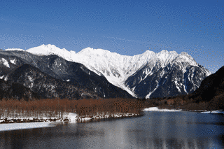 雪山の画像