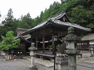 牧山の松明の画像