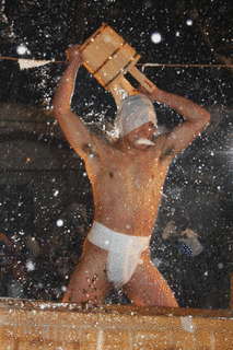 木古内町寒中みそぎ祭りの画像