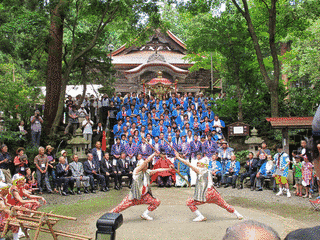 秋葉山神社まつりの画像