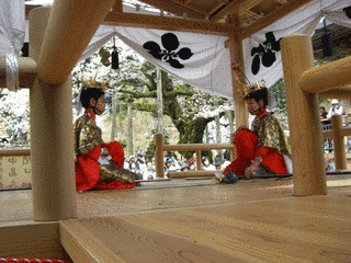 明日の稚児舞の画像