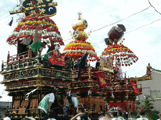 海老江曳山祭の画像