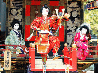 出町子供歌舞伎曳山祭の画像