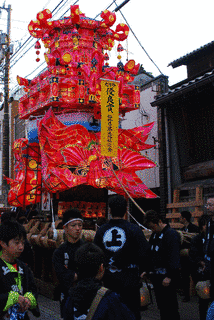 夜高祭の画像