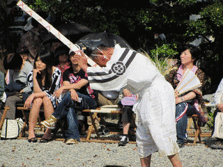 吉備津彦神社の御田植祭の画像