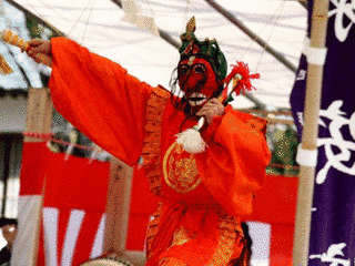 隠岐国分寺蓮華会舞の画像