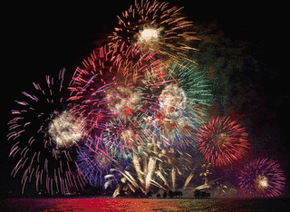松江水郷祭湖上花火大会の画像