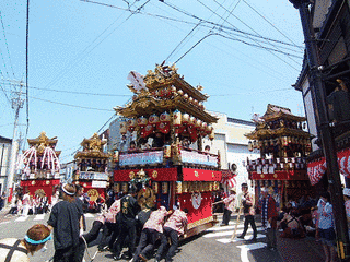 飯田燈籠山祭りの画像
