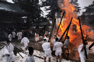 竹割り祭りの画像