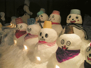 雪だるま祭りの画像