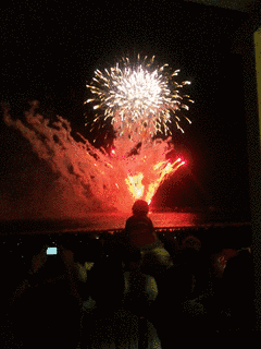サザンビーチちがさき花火大会の画像