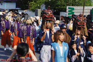面掛行列の画像