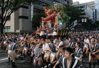 山車祭りの画像