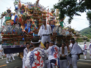 前田祇園山笠の画像