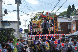 角館のお祭りの画像