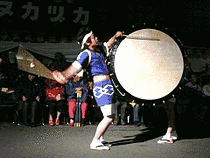 鹿角の盆踊りの画像