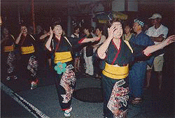 一日市の盆踊の画像