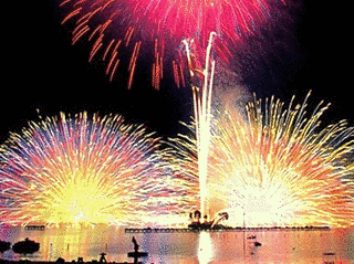 諏訪湖祭湖上花火大会の画像