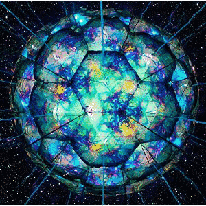宇宙からの色の画像