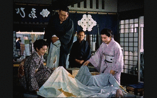 夜の河の画像