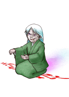 糸引き娘の画像