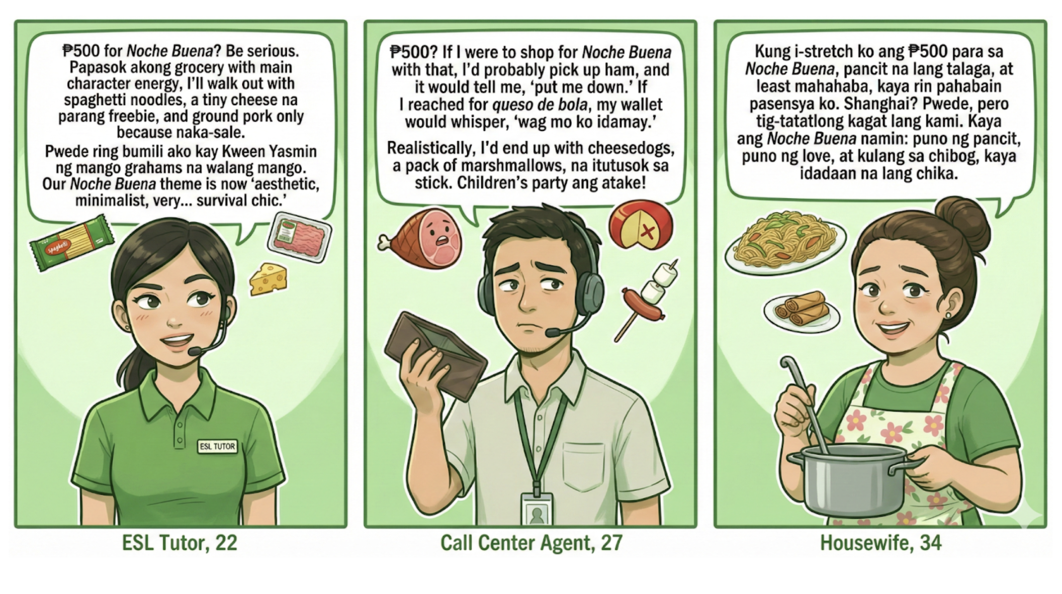 500 pesos noche buena