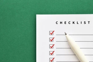 チェックリストのイメージ画像