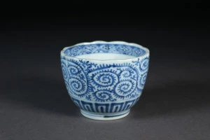 古伊万里 蛸唐草文 蕎麦猪口 骨董品