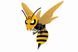スズメバチのイラスト