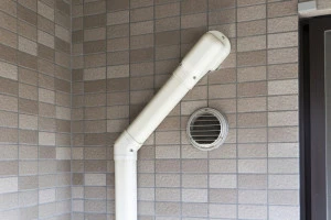 エアコン室外機の化粧カバーの写真