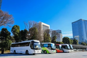 観光バスの写真