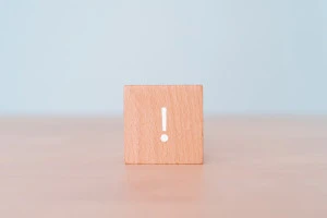 注意点のイメージ写真