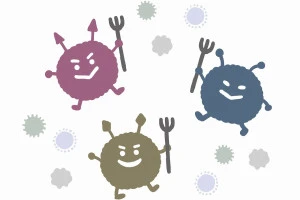 カビのイメージ絵